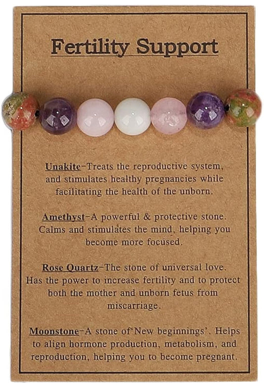 Fertility Support Crystal Brac