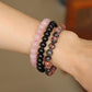 3 Piece Rhodonite Healing Crystal Bracelet Set