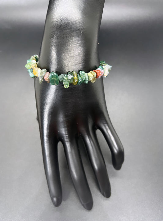 Rainforest Jasper Crystal Bracelet